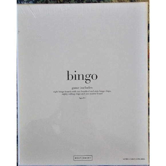 NEW West Emory Bingo Game Set - SEALED - Picture 2 of 3
